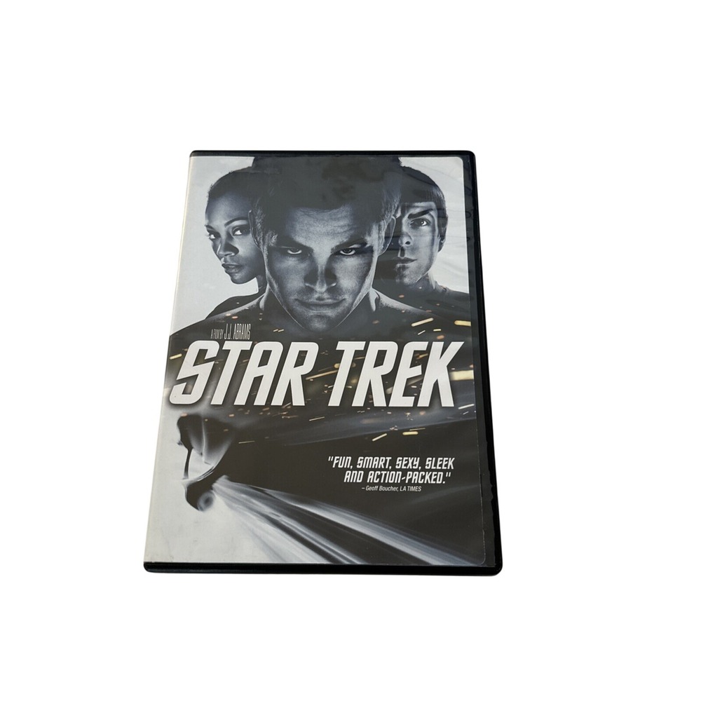 Star Trek DVD 2009 J.J. Abrams Chris Pine Zachary Quinto Widescreen Edition